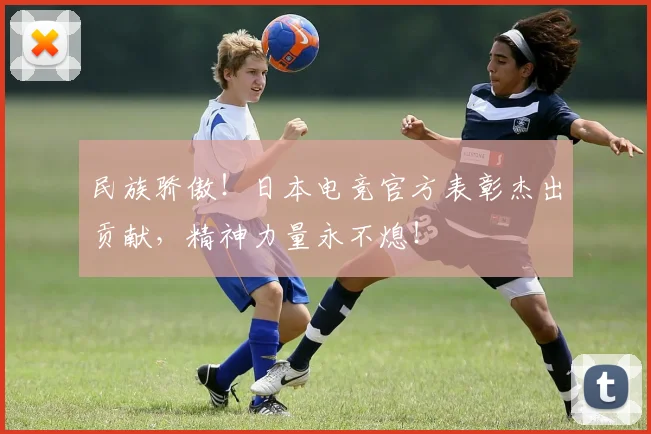 民族骄傲！日本电竞官方表彰杰出贡献，精神力量永不熄！